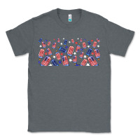 Charcoal Heather American popsicle Classic Tee - TumblerDesignByShophia