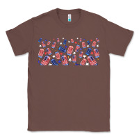 Chestnut American popsicle Classic Tee - TumblerDesignByShophia