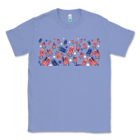 Colony Blue American popsicle Classic Tee - TumblerDesignByShophia