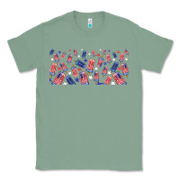 Sage American popsicle Classic Tee - TumblerDesignByShophia