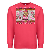 Cardinal easter pink camouflage egg hunter  bunny Premium Sweatshirt - BarkalooDesign