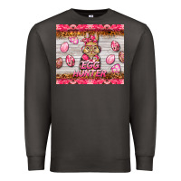 Smoke easter pink camouflage egg hunter  bunny Premium Sweatshirt - BarkalooDesign