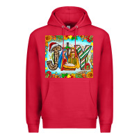 Cardinal joy jesus Premium Hoodie - CowhideDigitalArt