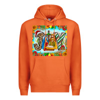 Carrot joy jesus Premium Hoodie - CowhideDigitalArt