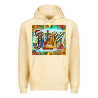 Pina Colada joy jesus Premium Hoodie - CowhideDigitalArt