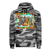 Slate Camo joy jesus Premium Hoodie - CowhideDigitalArt