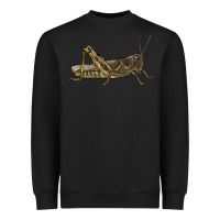 Black Grasshopper Heavyweight Sweatshirt - LillyAllenDesigns