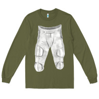 Army Green football padded pant fa element 1 Long Sleeve Tee - FaDigitalArtStudio