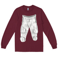 Burgundy football padded pant fa element 1 Long Sleeve Tee - FaDigitalArtStudio