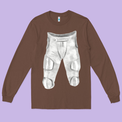 Football Padded Pant Fa Element 1 Long Sleeve Tee Designed By Fadigitalartstudio