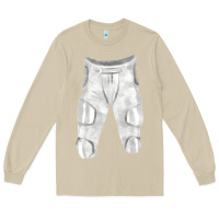 Mushroom football padded pant fa element 1 Long Sleeve Tee - FaDigitalArtStudio