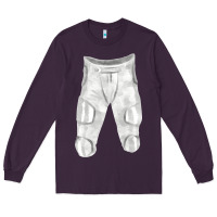 Plum football padded pant fa element 1 Long Sleeve Tee - FaDigitalArtStudio