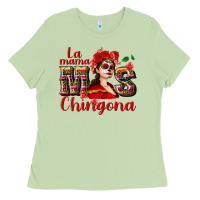 Matcha La mama mos Chingona Ladies Tee - NancyCooperArtShop