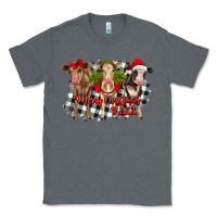 Charcoal Heather Merry Christmas Y'all Heifers Classic Tee - RanaPortraitStore