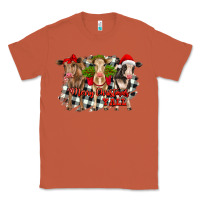 Copper Merry Christmas Y'all Heifers Classic Tee - RanaPortraitStore