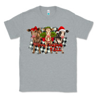 Heather Grey Merry Christmas Y'all Heifers Classic Tee - RanaPortraitStore
