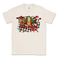 Natural Merry Christmas Y'all Heifers Classic Tee - RanaPortraitStore