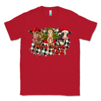 Red Merry Christmas Y'all Heifers Classic Tee - RanaPortraitStore