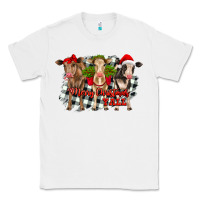 White Merry Christmas Y'all Heifers Classic Tee - RanaPortraitStore
