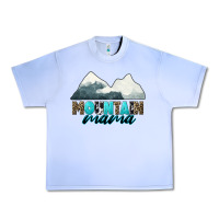 Grape Ice Mountain Mama Urban Heavy Tee - CowGirlArtShop