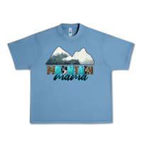 Pebble Blue Mountain Mama Urban Heavy Tee - CowGirlArtShop