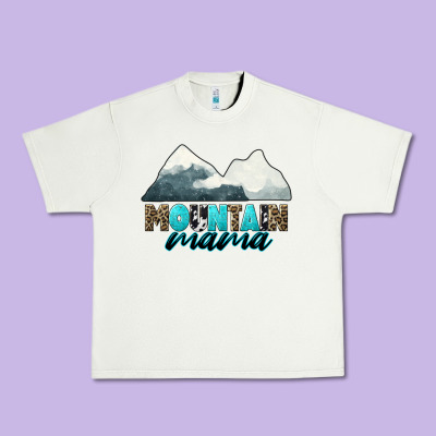 Mountain Mama Urban Heavy Tee Designed By Cowgirlartshop