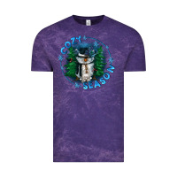 Cloud Purple cozy season Vintage Tee - CowGirlArtShop