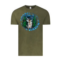 Vintage Olive cozy season Vintage Tee - CowGirlArtShop