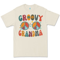 Bone groovy grandma retro 70s peace sign design grandmother Premium Tee - longCreatives