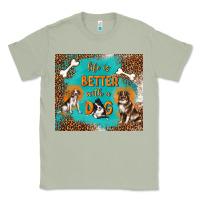 Matcha life is better with a dog Classic Tee - TumblerDesignByShophia