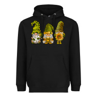 Black sunflower gnomies Heavyweight Hoodie - BarkalooDesign