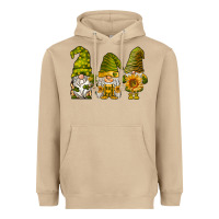 Mushroom sunflower gnomies Heavyweight Hoodie - BarkalooDesign