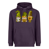 Plum sunflower gnomies Heavyweight Hoodie - BarkalooDesign