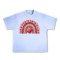 Grape Ice valentines day rainbow with heart Urban Heavy Tee - RanaPortraitStore