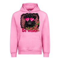 Fuchsia Pink be mine belted galloway Urban Hoodie - AdoDesignShop