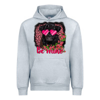 Heather Grey be mine belted galloway Urban Hoodie - AdoDesignShop