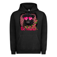 Pigment Black be mine belted galloway Urban Hoodie - AdoDesignShop