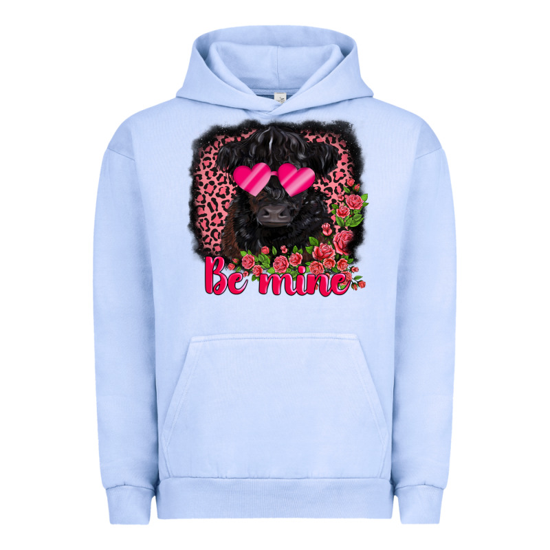 Be Mine Belted Galloway Urban Hoodie by AdoDesignShop | Teevron