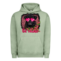 Pigment Oil Green be mine belted galloway Urban Hoodie - AdoDesignShop