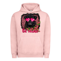 Pigment Salmon be mine belted galloway Urban Hoodie - AdoDesignShop