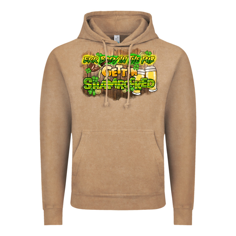Err Body In The Pub Gettin Shamrocked Vintage Hoodie by HowdyJamesFarm | Teevron