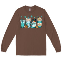 Chestnut winter coffee cups Long Sleeve Tee - OliviaCreatesArt