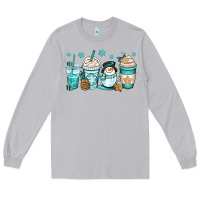 Moon Dust winter coffee cups Long Sleeve Tee - OliviaCreatesArt