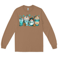 Toasted Coconut winter coffee cups Long Sleeve Tee - OliviaCreatesArt