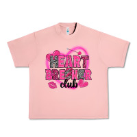 Salmon Heart breaker club Valentine's Day Urban Heavy Tee - HowdyJamesFarm