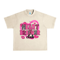 Sandshell Heart breaker club Valentine's Day Urban Heavy Tee - HowdyJamesFarm