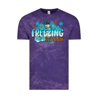 Cloud Purple freezing season Vintage Tee - CowGirlArtShop