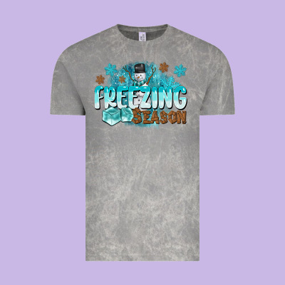 Freezing Season Vintage Tee Designed By Cowgirlartshop