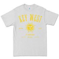Dove Grey key west florida vintage distressed style design souvenir Premium Tee - longCreatives