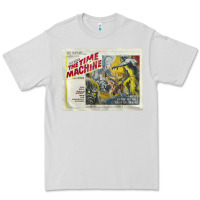 Dove Grey The Time Machine, Time Travel, Retro Movie Poster, Cult Classic, Futur Premium Tee - longCreatives